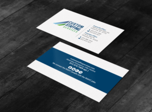 Diseño de Tarjeta de Presentación por chandrayaan.creative para Custom Staffing Services | Diseño: #19148996