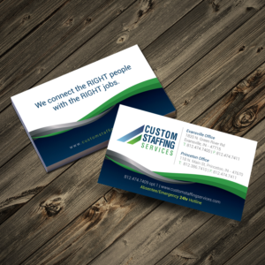 Business Card Design by Kreative Fingers