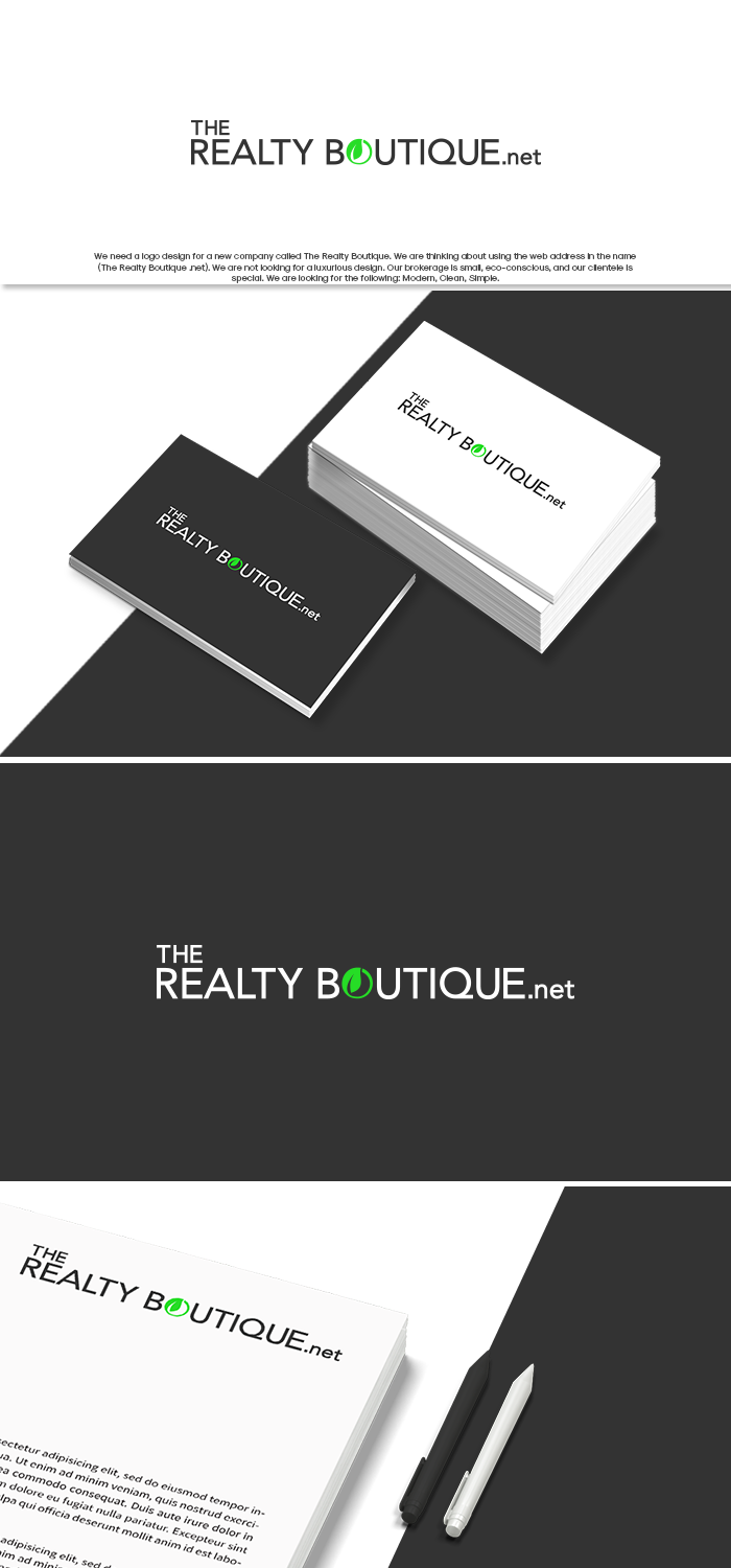 Diseño de Logo por GBDESIGN para The Realty Boutique | Diseño #19149432