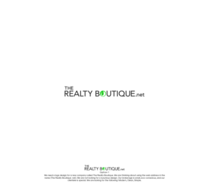 Diseño de Logo por GBDESIGN para The Realty Boutique | Diseño: #19170762