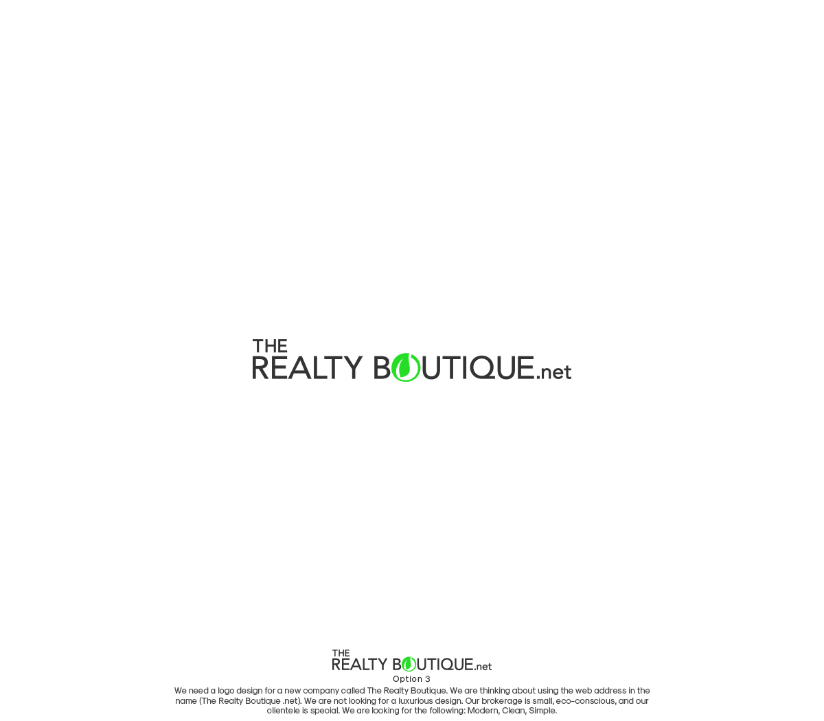 Diseño de Logo por GBDESIGN para The Realty Boutique | Diseño #19170821