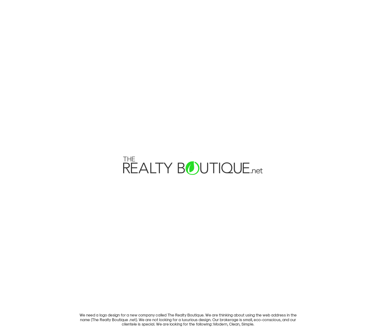 Logo Design by GBDESIGN for The Realty Boutique | Design #19204401