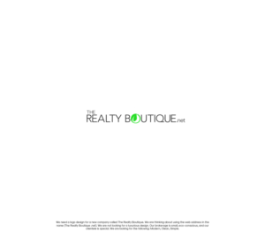 Logo Design by GBDESIGN for The Realty Boutique | Design: #19204401