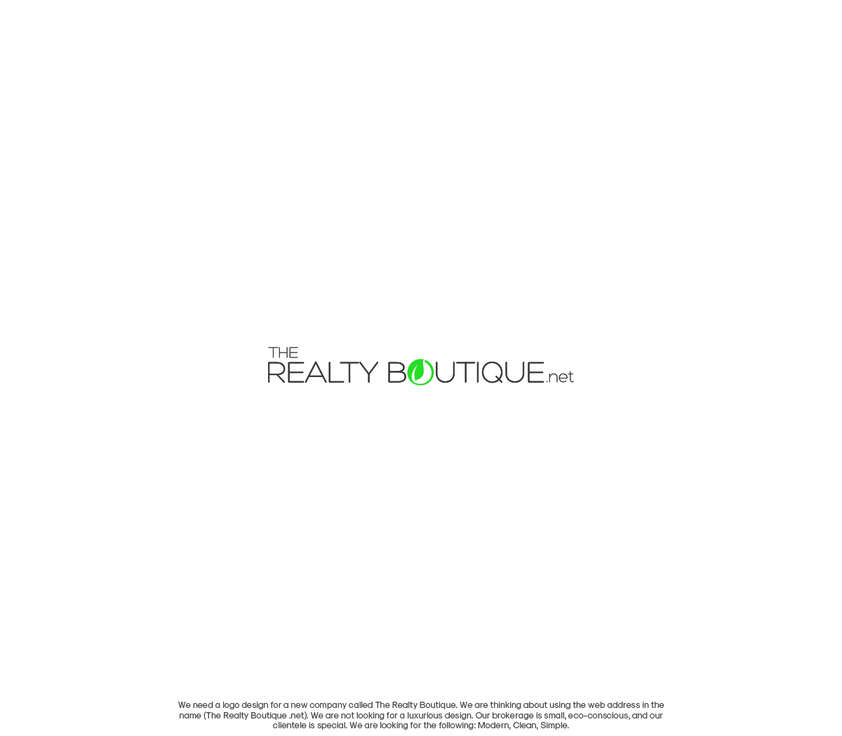 Logo Design by GBDESIGN for The Realty Boutique | Design #19204402
