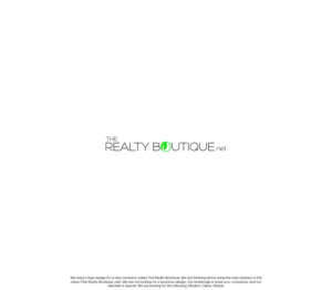 Logo Design by GBDESIGN for The Realty Boutique | Design: #19204402