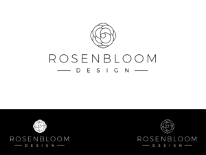 Logo Design by wonderland for Rosenbloom Design | Design: #19157228
