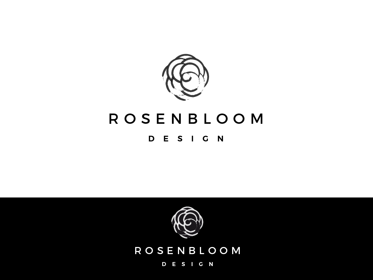 Logo Design by wonderland for Rosenbloom Design | Design #19158282