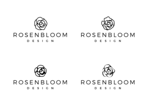 Logo Design by wonderland for Rosenbloom Design | Design: #19170340