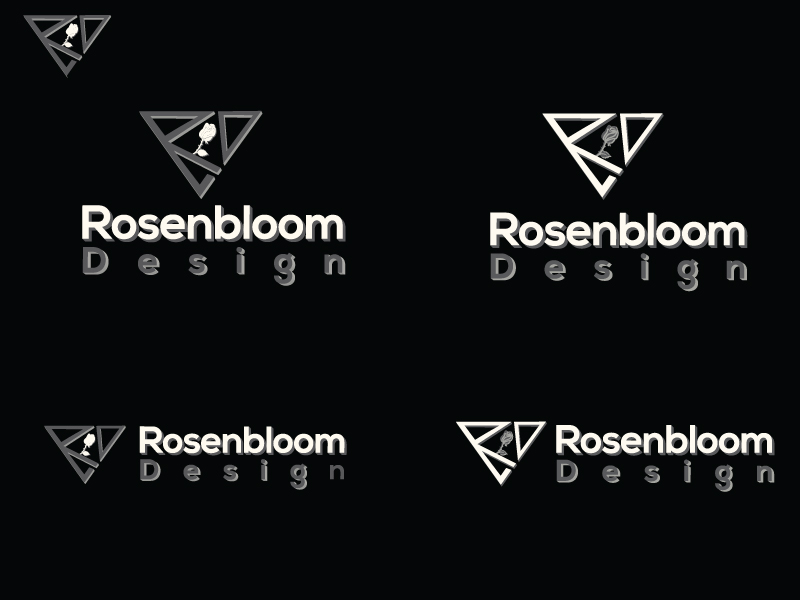 Diseño de Logo por snawaz10051991 para Rosenbloom Design | Diseño #19159736