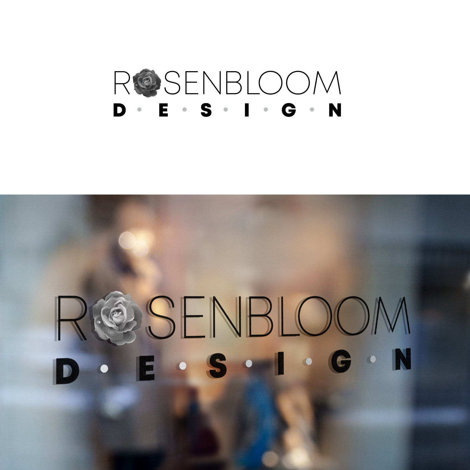 Diseño de Logo por Pia Ceccarelli  para Rosenbloom Design | Diseño #19159905