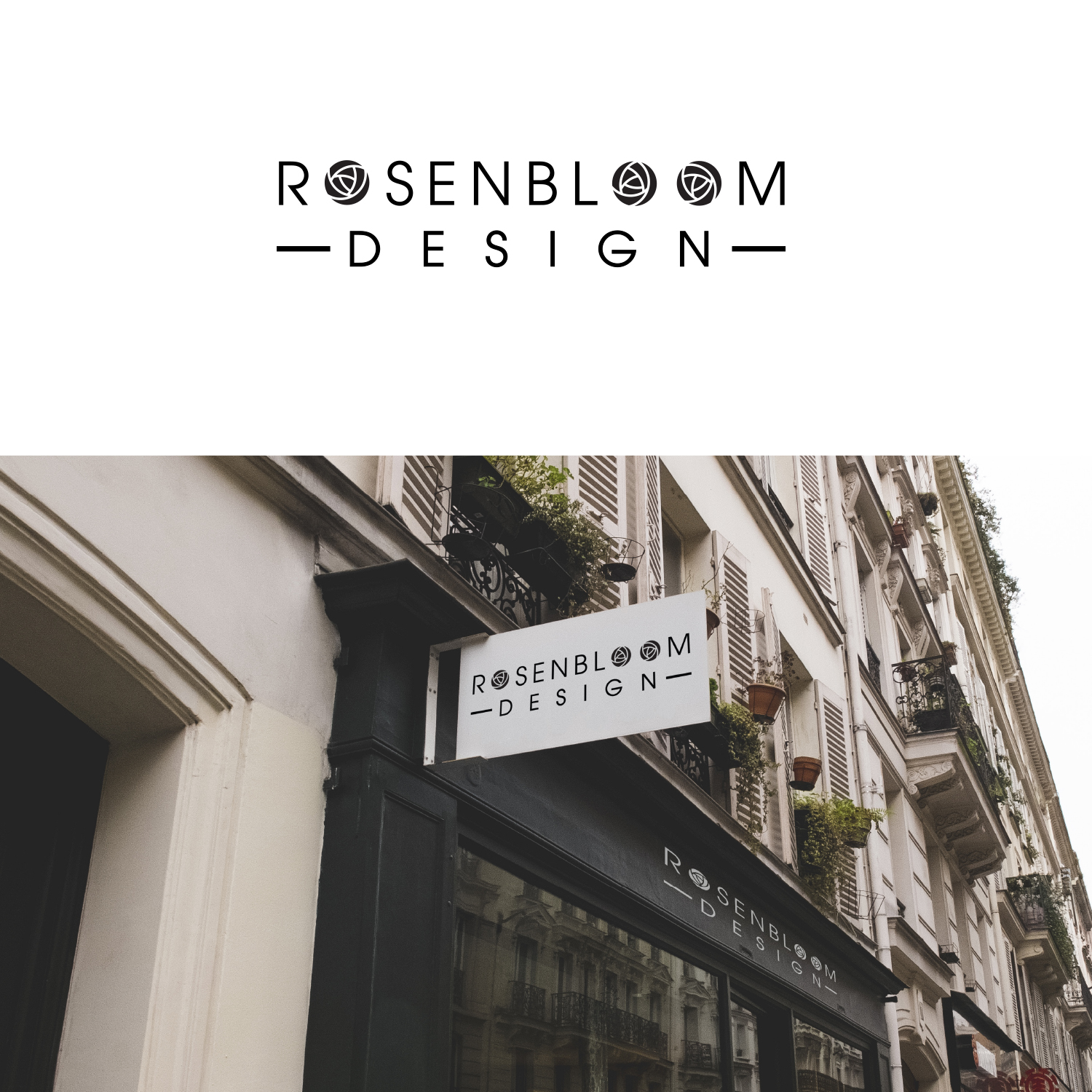 Diseño de Logo por Pia Ceccarelli  para Rosenbloom Design | Diseño #19159913