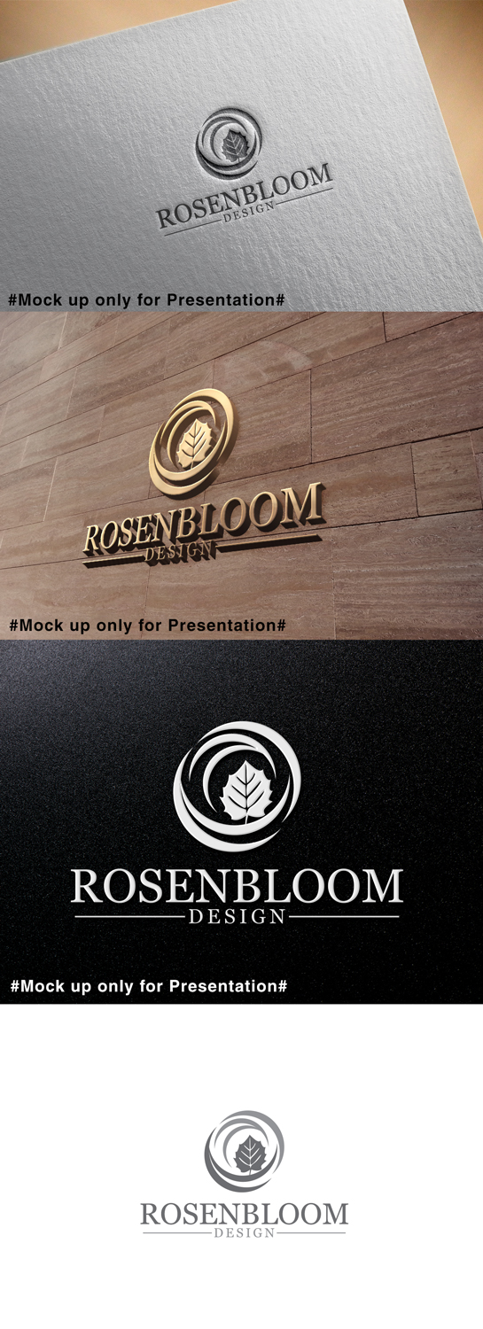 Logo Design by designmind78 for Rosenbloom Design | Design #19146147