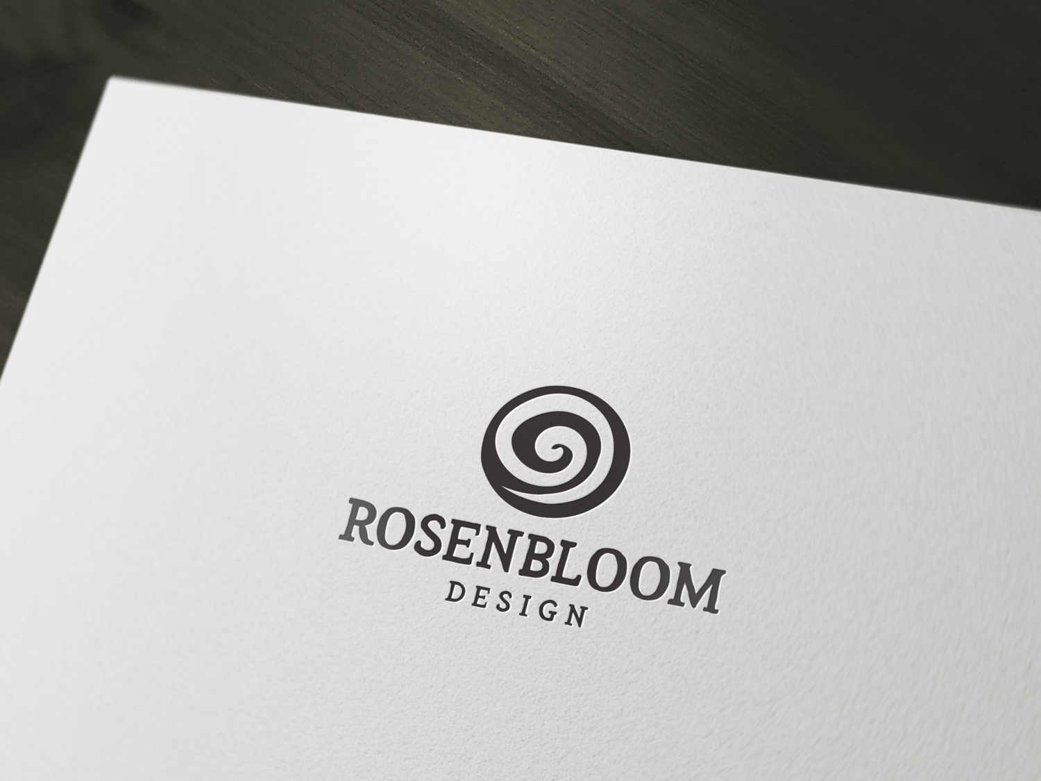 Diseño de Logo por WooW Designs para Rosenbloom Design | Diseño #19152168