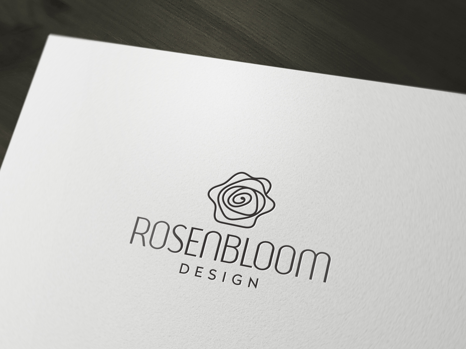 Diseño de Logo por WooW Designs para Rosenbloom Design | Diseño #19159566