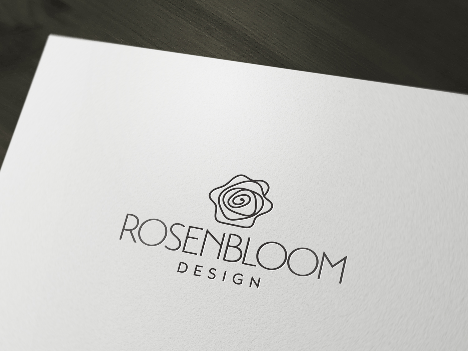 Diseño de Logo por WooW Designs para Rosenbloom Design | Diseño #19159567