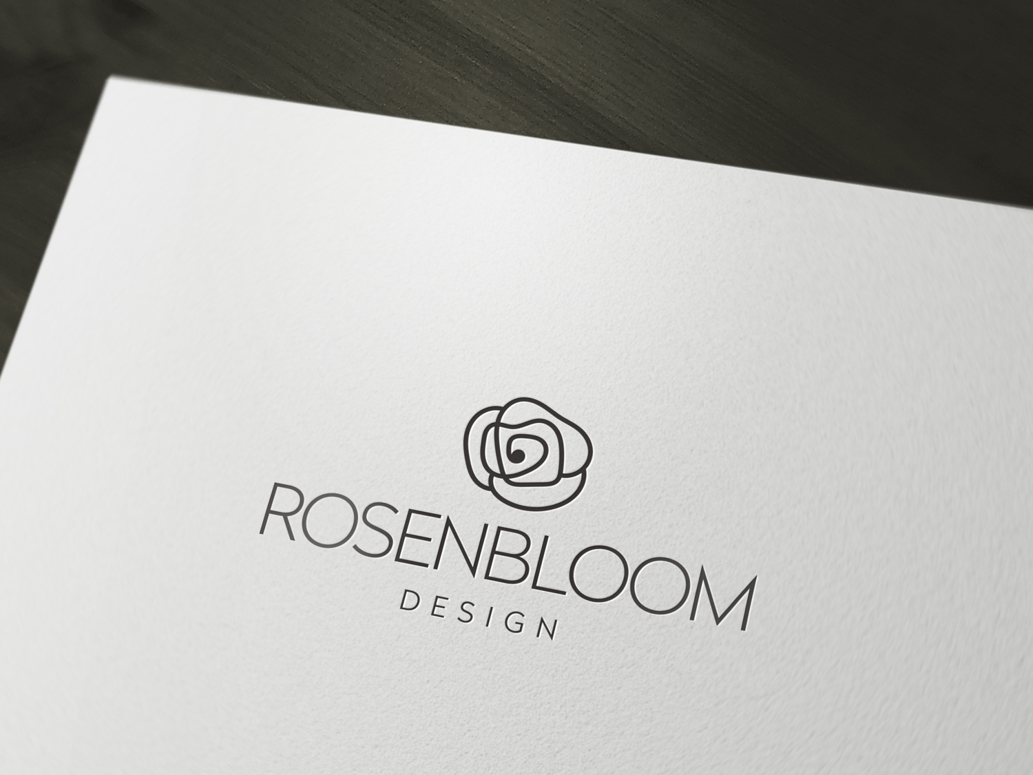 Diseño de Logo por WooW Designs para Rosenbloom Design | Diseño #19159568