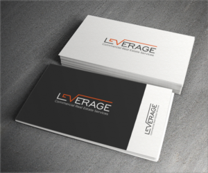 Leverage Commercial Real Estate Services | Logo Design by aglaronde23