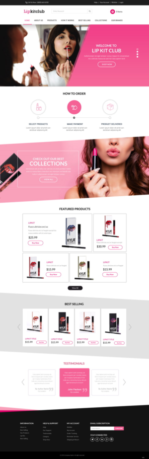 Web Design by pb for this project | Design: #19149164