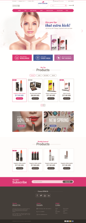 Web Design by Dream Logo Design for this project | Design: #19189502