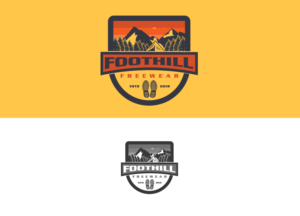 Logo-Design von creative.bugs für Foothill Freewear | Design: #19143666