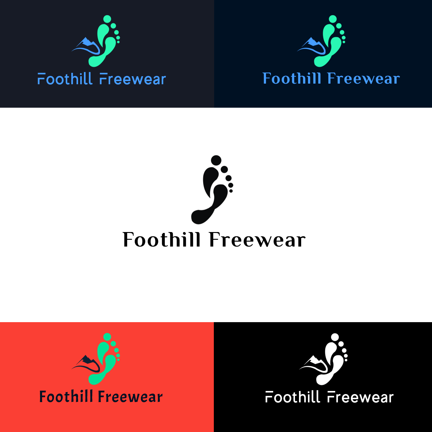 Logo Design by EL Mourabet Design for Foothill Freewear | Design #19158639