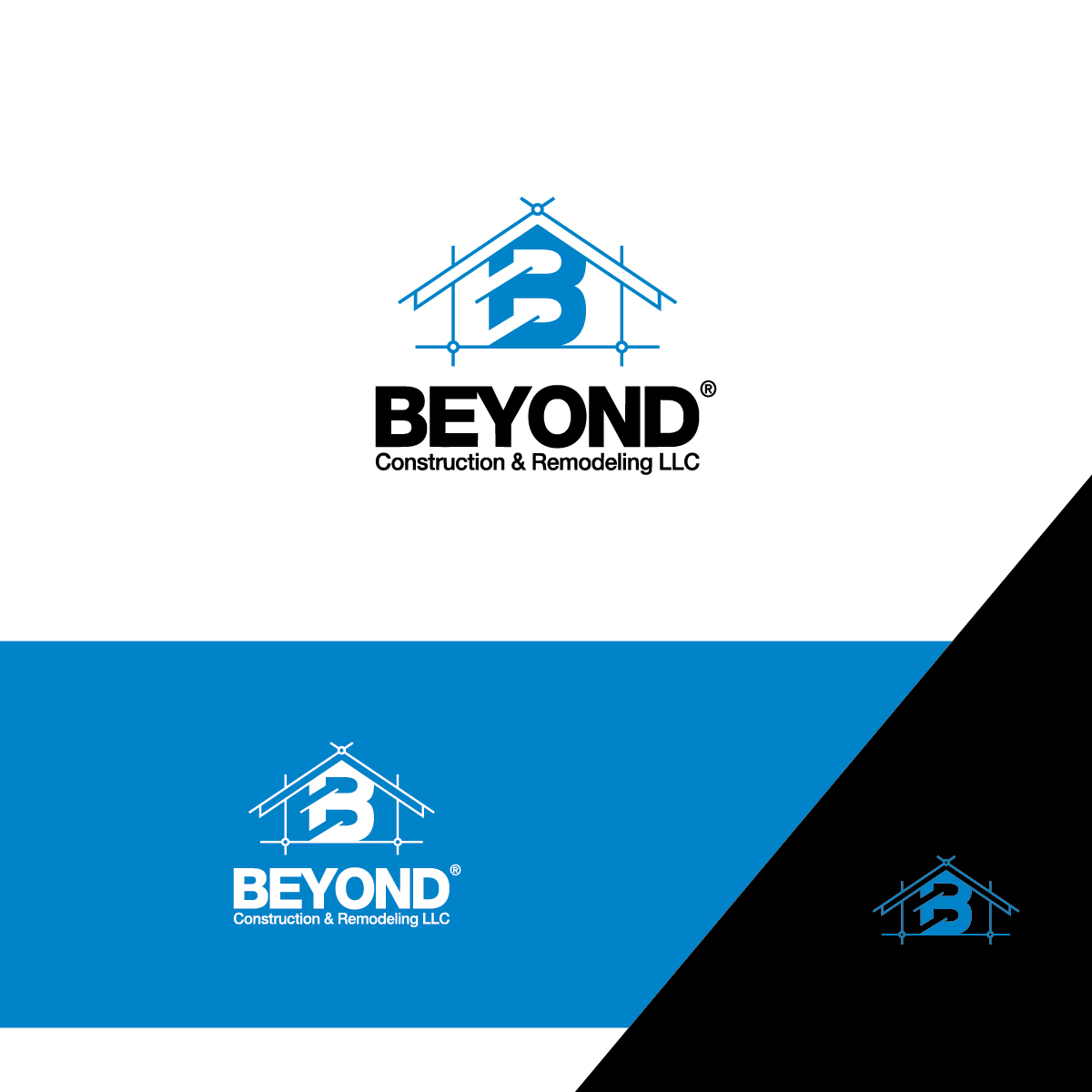 Logo Design by Deziners Zone for Beyond Construction & Remodeling LLC | Design #19155527