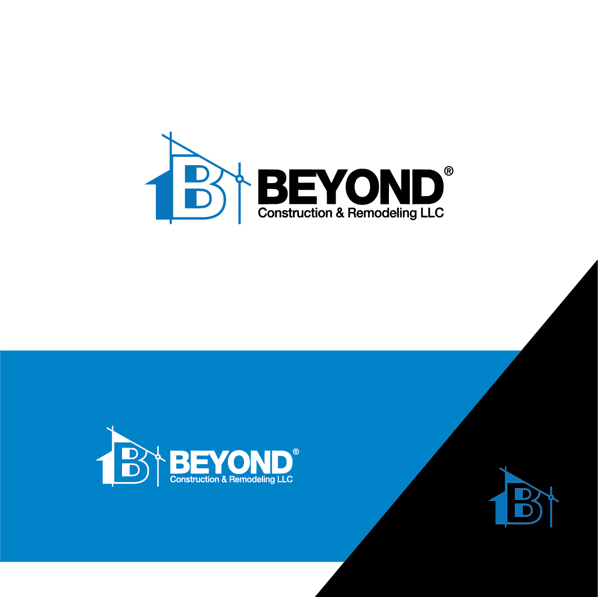 Logo Design by Deziners Zone for Beyond Construction & Remodeling LLC | Design #19155531