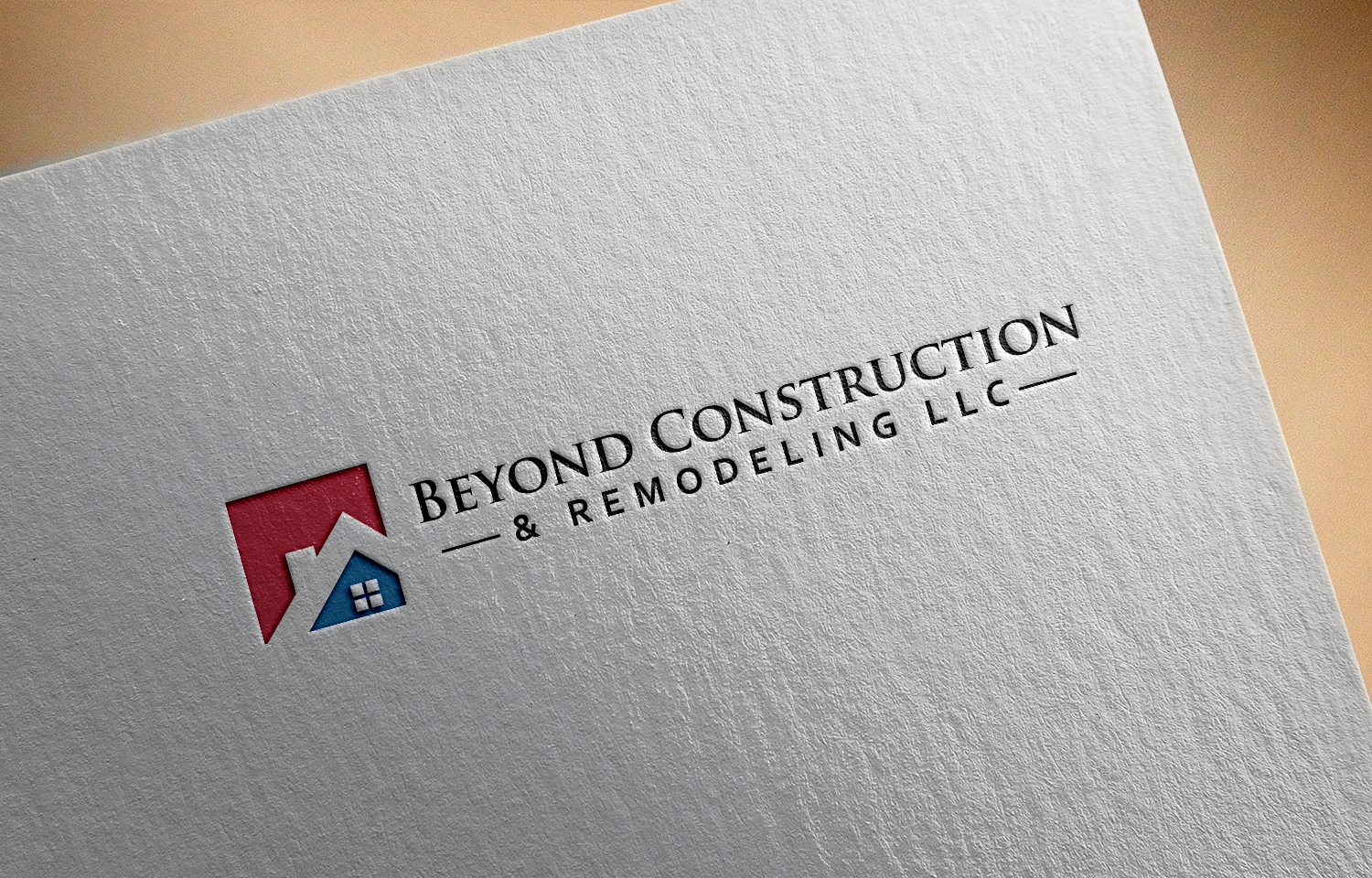 Logo Design by deku for Beyond Construction & Remodeling LLC | Design #19151432