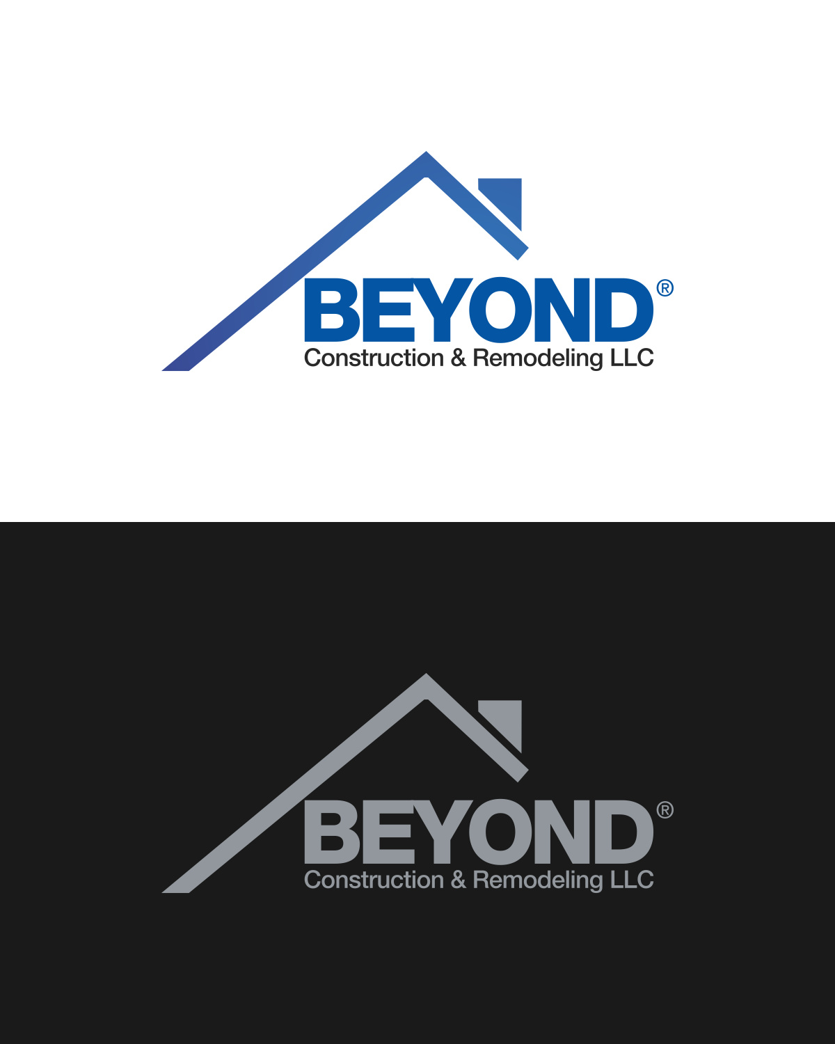 Logo Design by NSP Design for Beyond Construction & Remodeling LLC | Design #19258403