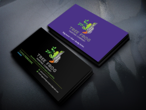 Visitenkarten-Design von Sandaruwan für Tree Frog Painting Company | Design #19218922