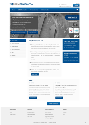 Web Design by pb for this project | Design: #2866898