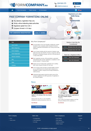 Web Design by pb for this project | Design: #2866929