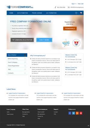 Web Design by pb for this project | Design: #2873605