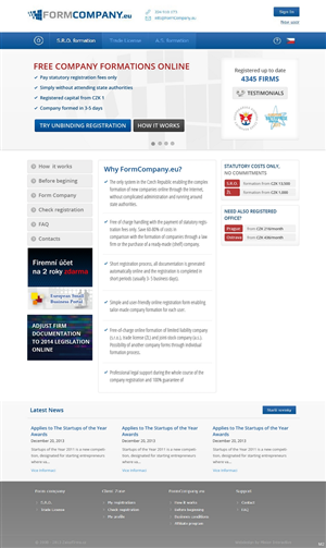 Web Design by pb for this project | Design: #2881053