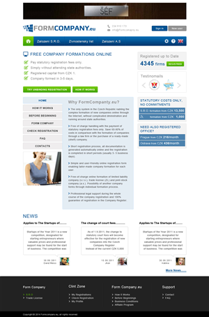Web Design by the-lion-king for this project | Design: #2863455