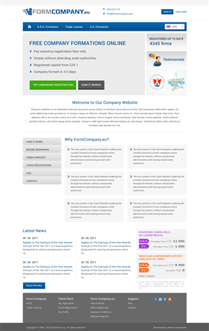 Web Design by Atom for this project | Design: #2893017