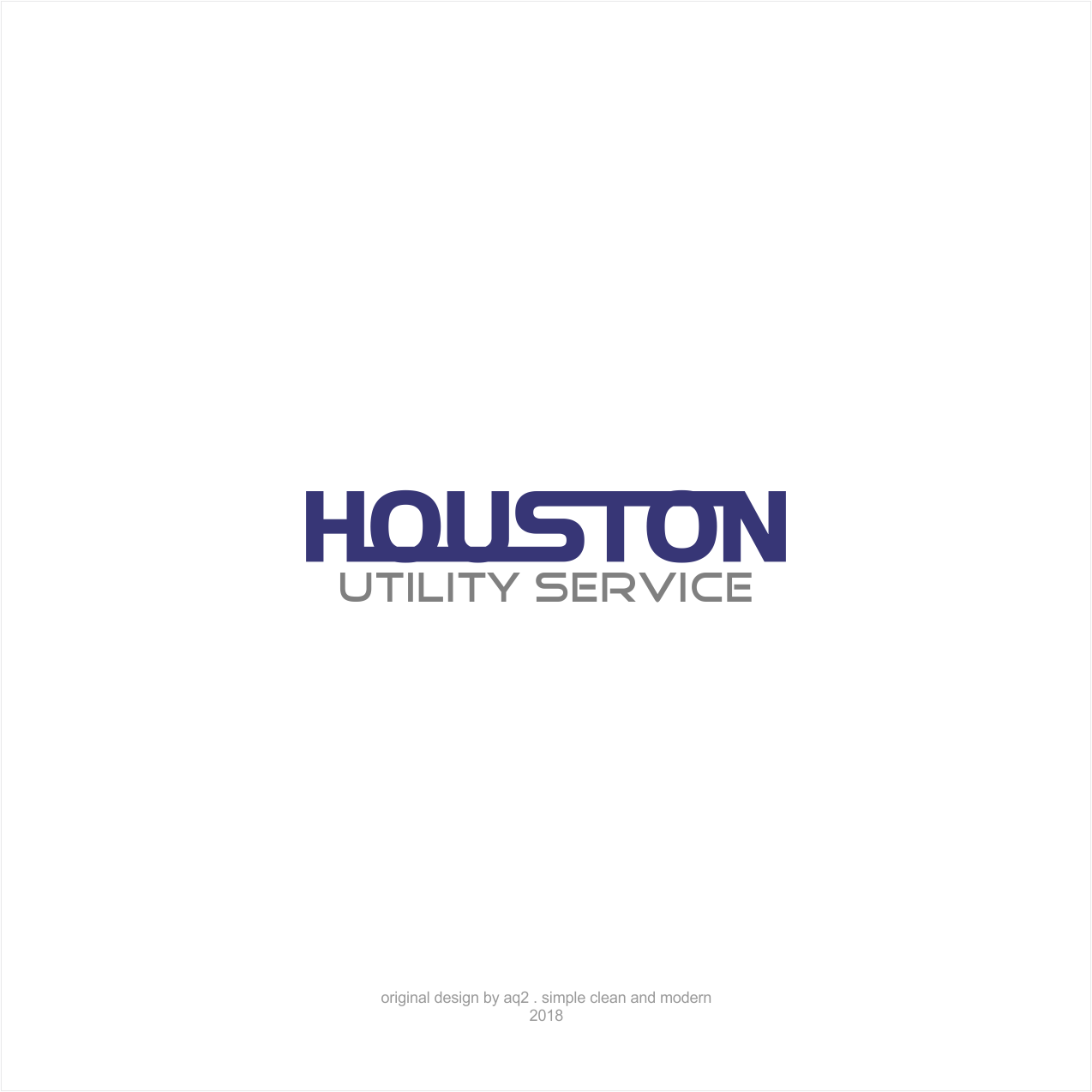 Logo Design by Arham Hidayat for Houston Utility Service | Design #19181348