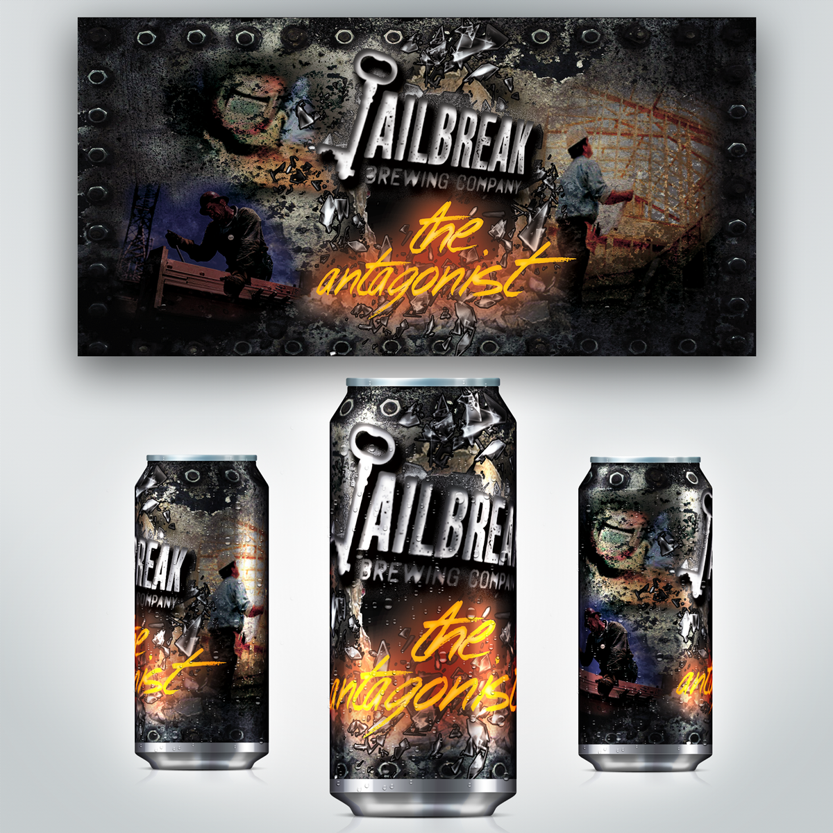Label Design by Christopher Wood for Jailbreak Brewing Company | Design #2881314