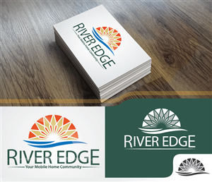 Logo Design by All American Designs for River Edge Mobile Home Community | Design: #2861702