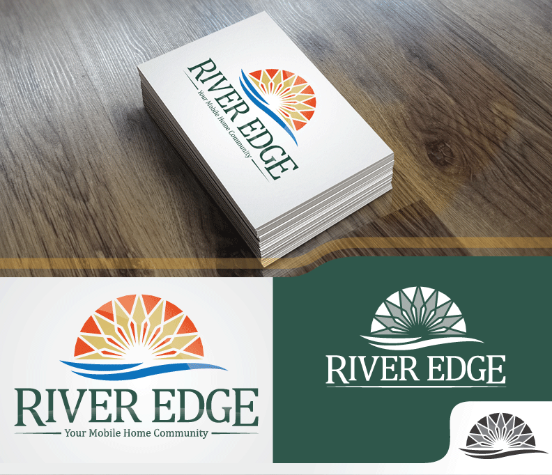 Logo Design by All American Designs for River Edge Mobile Home Community | Design #2861706