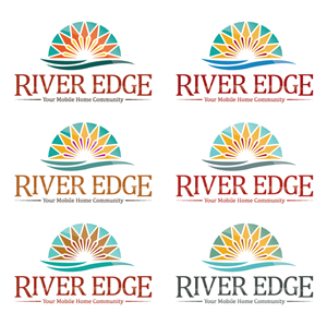 Logo Design by All American Designs for River Edge Mobile Home Community | Design: #2865659