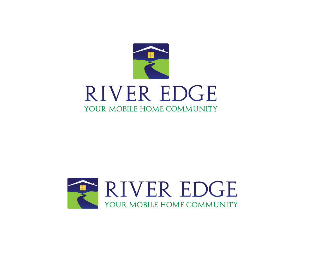 Logo Design by niko for River Edge Mobile Home Community | Design #2871233