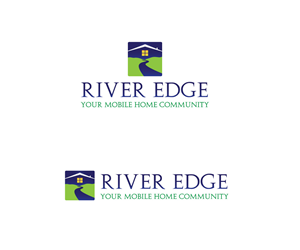 Logo Design by niko for River Edge Mobile Home Community | Design: #2871233
