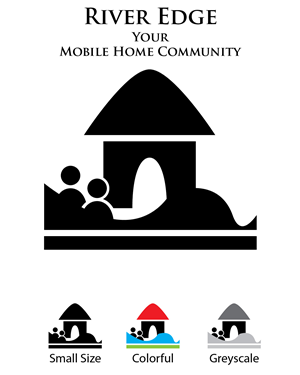 Logo Design by tusia for River Edge Mobile Home Community | Design: #2874666
