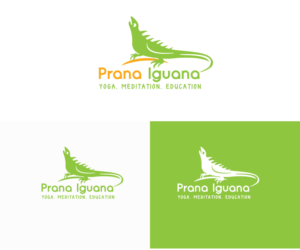Prana Iguana: yoga. meditation. Education  | Diseño de Logo por sloba0512