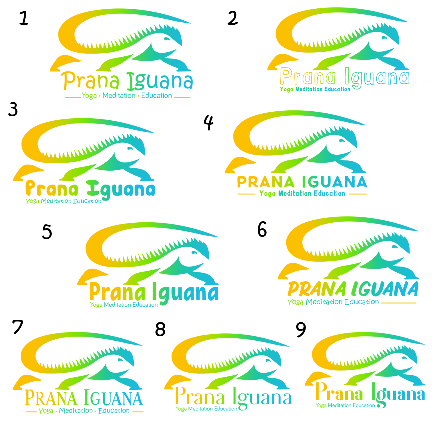 Logo Design by TSU Creations for Prana iguana  | Design #19155048