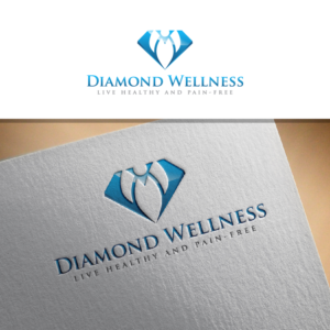 Diamond Wellness/ Live Healthy and Pain-free | Logo Design by sushsharma99