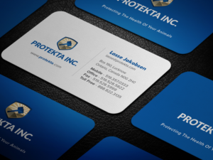 Business Card Design by Tilt for Protekta Inc. | Design: #19167984
