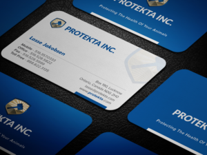 Simple, Professional and neat business card design for Protekta Inc. | Visitenkarten-Design von Tilt