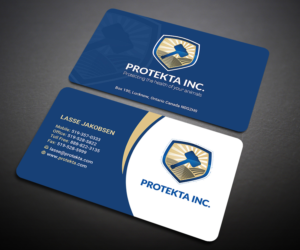 Business Card Design by Designers Hub for Protekta Inc. | Design: #19170290